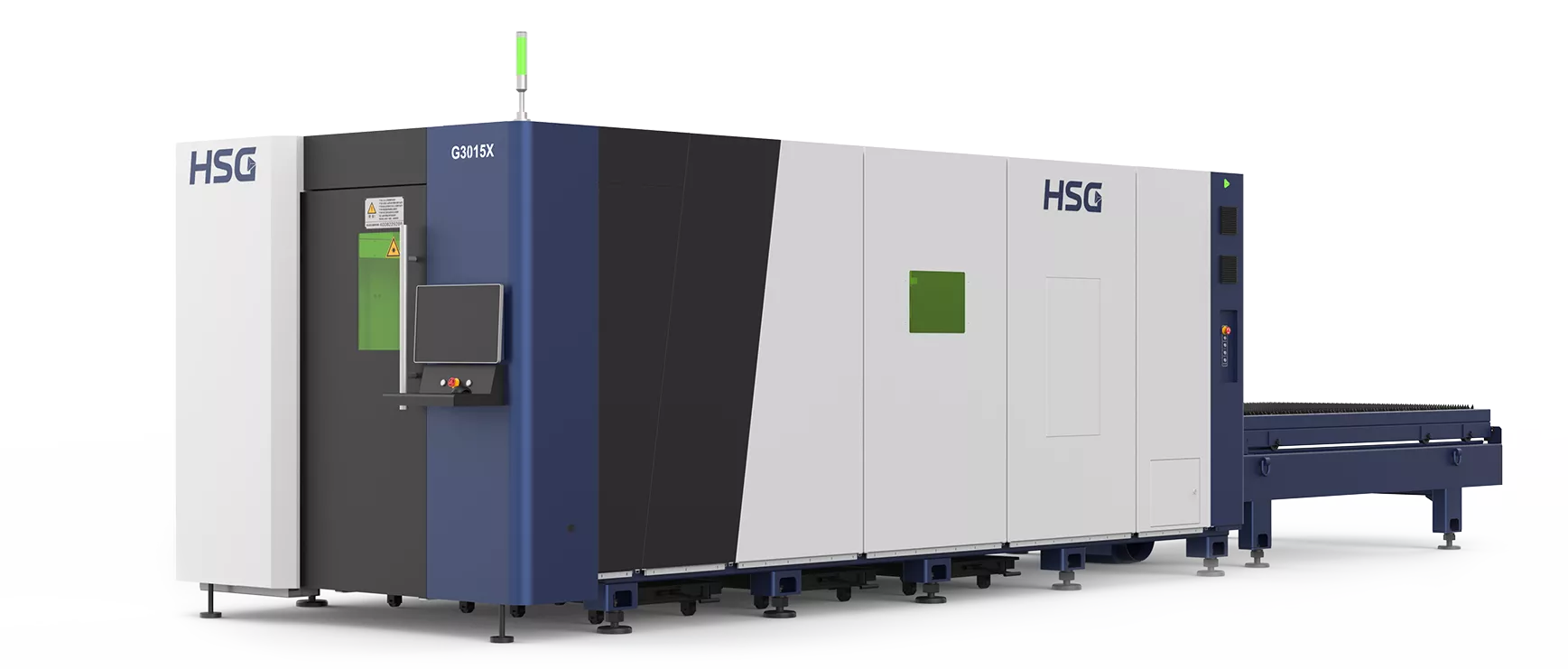 HSG G3015X fiber laser cutting system